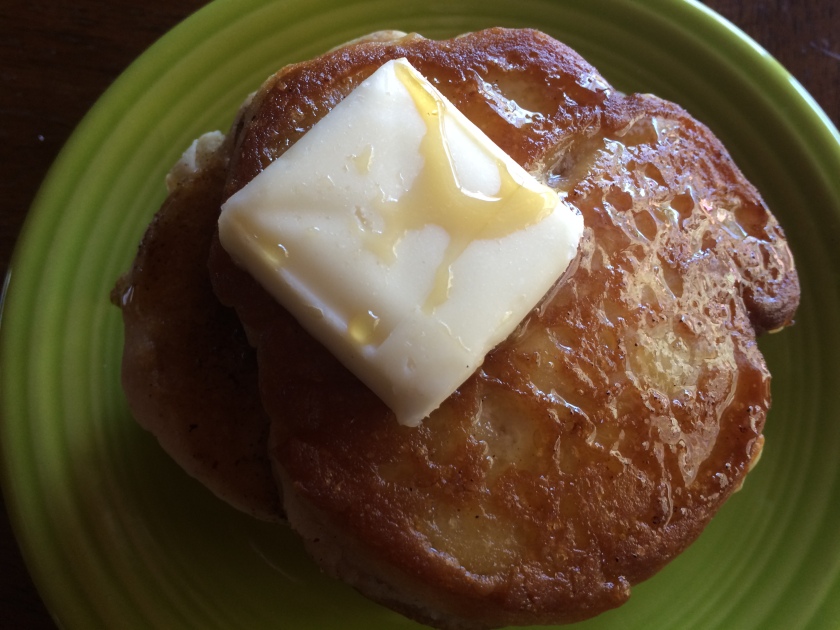 gluten-free, dairy-free, egg-free pancakes
